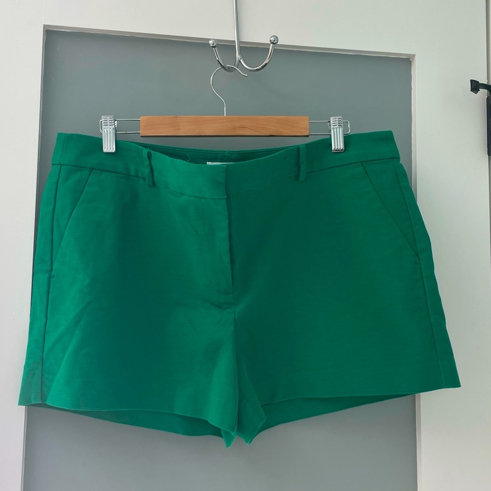 LOFT Riviera Green Women's Shorts 14